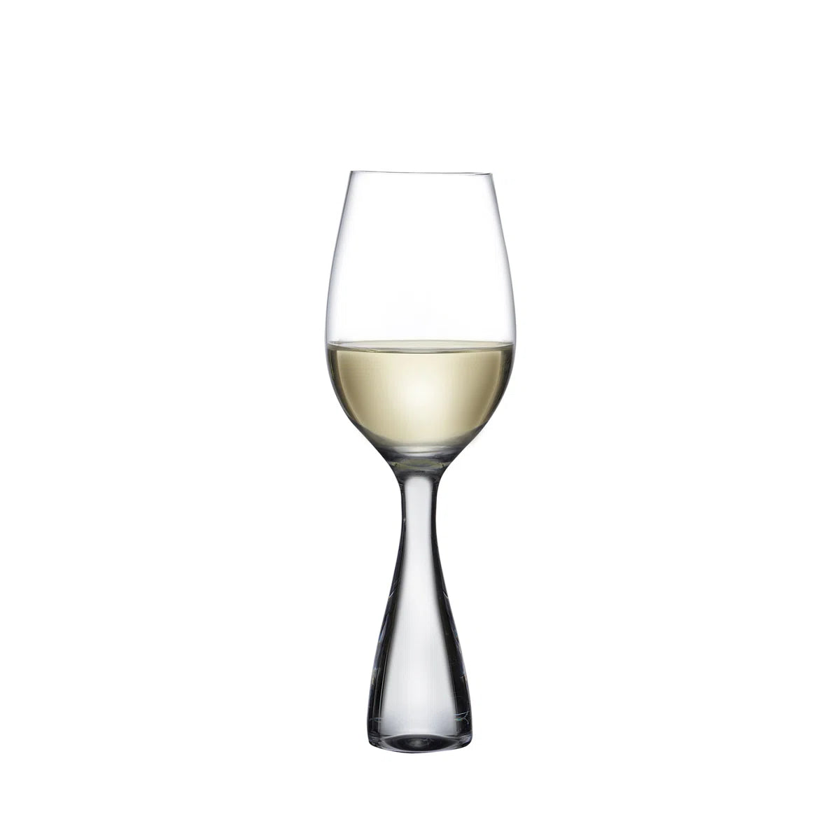 HOC Wine Party 18.5 oz. Handmade Crystal Wine Glass Set — Set of 12