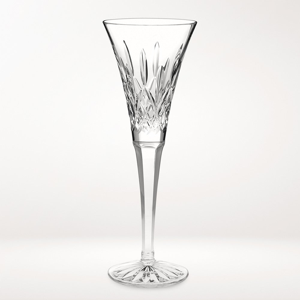 Set of 8 Crystal Champagne Flutes